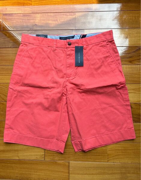 TOMMY HILFIGER トミーフィルフィガー ハーフ ショートパンツ 34W 新品未使用