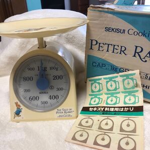 ピーターラビットはかり クッキングスケール 上皿はかり 計量問題なし