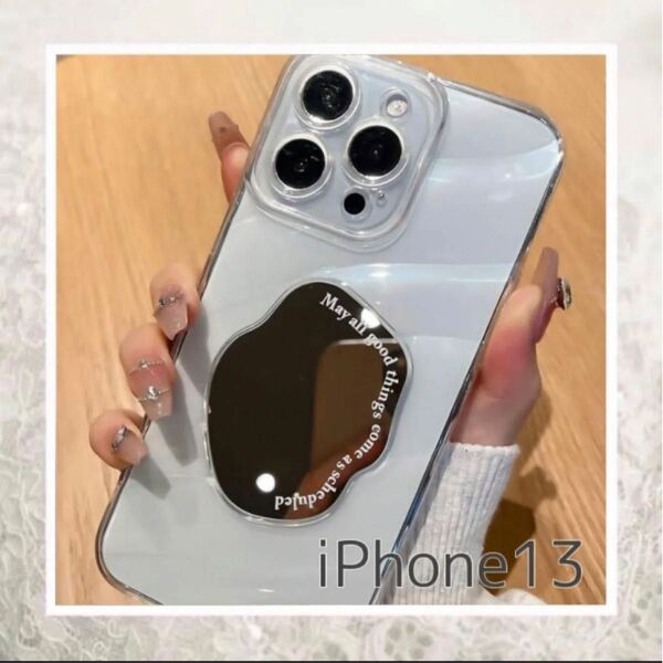 iPhoneケース ミラー 透明