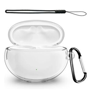 For HUAWEI FreeBuds 5用 ケース TPU材料の製作 軽量 キズ防止 スリム 耐衝撃 防水 防塵 (クリア)