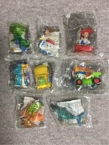 [ used * unopened ] Toy Story, Monstar z* ink etc. piksa- Cara. mi-ru toy all 8 kind set 2004 year 