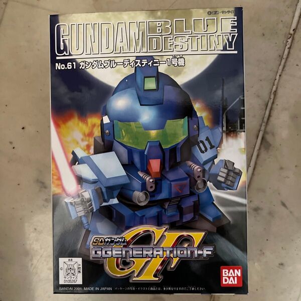 Gブルーディスティニー1号機 (ノンスケール SDガンダム Gジェネレーション No.61 機動戦士ガンダム外伝 0105267)