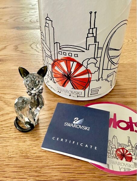 スワロフスキー 猫 キャット イネス House of Cats Ines SWAROVSKI