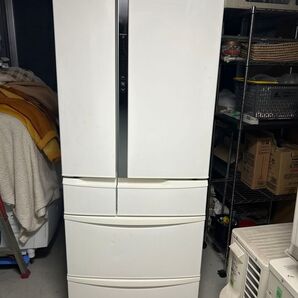 【引取歓迎愛知】Panasonic 451L 6ドア冷蔵庫 NR-FV45S2-WH3 2017年製