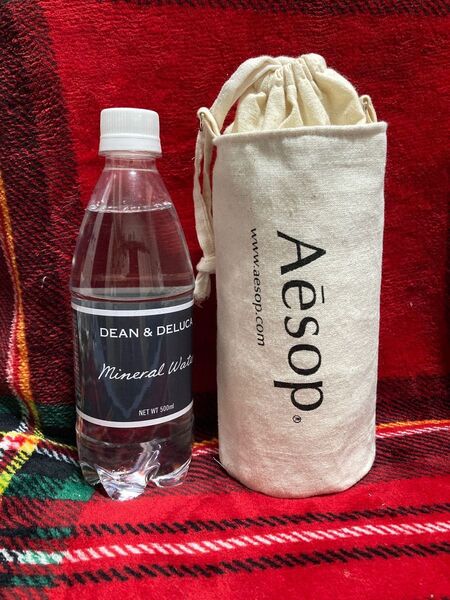 aesop イソップ 巾着 リメイク ペットボトルホルダー ペットボトルカバー ボトル