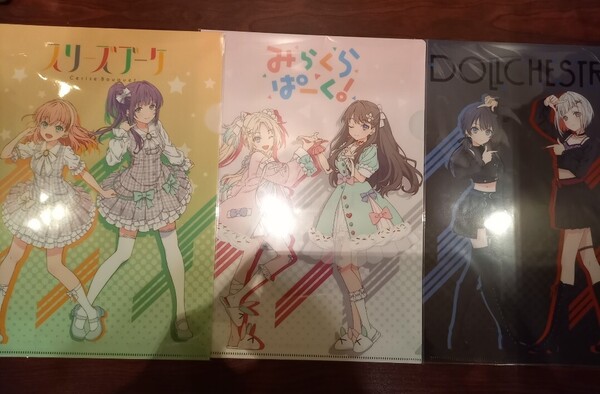 A4クリアファイル 蓮ノ空女学院 ラブライブ! スリーズブーケ みらくらぱーく! ドルケストラ DOLLCHESTRA スポーツ報知 報知新聞