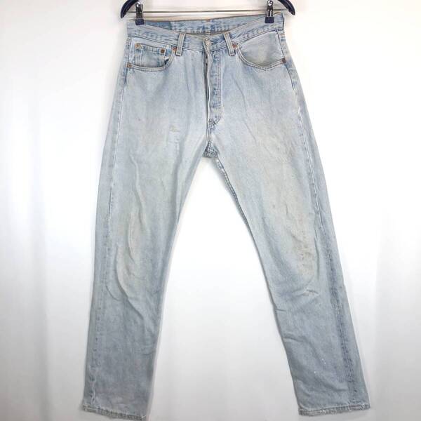 90s USA製 リーバイス 501 デニムパンツ レディース W32 96年 544刻印 501-0193