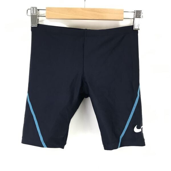 NIKE/ナイキ★スイムパンツ/水着【キッズ120/股下17cm/navy/ネイビー】トランクス/ロング丈/水泳/ズボン/Pants/Trouser◆BH850b