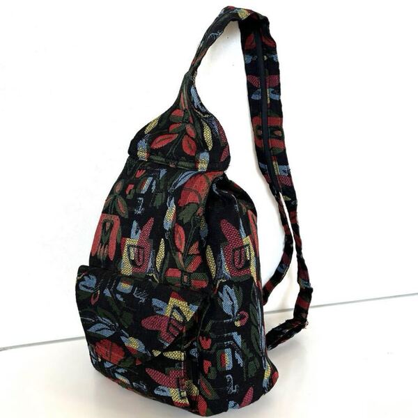 ★送料無料★新品 エスニックバッグ ハンドメイド 2wayバッグ ワンショルダーバッグ リュック エスニック アジアン C