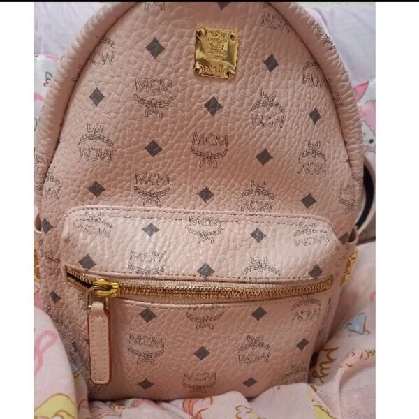 MCM パウダーピンク リュック