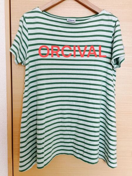 美品 ORCIVAL カットソー tシャツ ボーダー