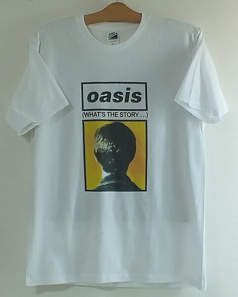 新品・送料込★オアシス★白半袖★what’s the★OASIS★ギャラガー★ノエル