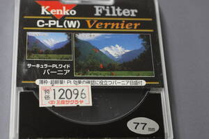 ケンコー　７７mm 　サーキュラー　ＰＬ　ワイド　バーニア