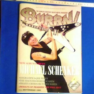 BURRN 2018年4月号　マイケル・シェンカー他