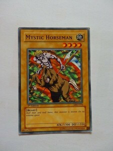 遊戯王カード ◆ MYSTIC HORSEMAN/英語版/ケンタウロス ◆ 地 ◆ 黒文字 　◆　中古