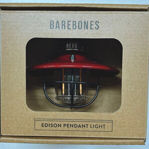 新品 未開封 ベアボーンズ エジソンペンダントライト ライト 吊り下げ キャンプ アウトドア 国内正規品 アンティーク おしゃれ