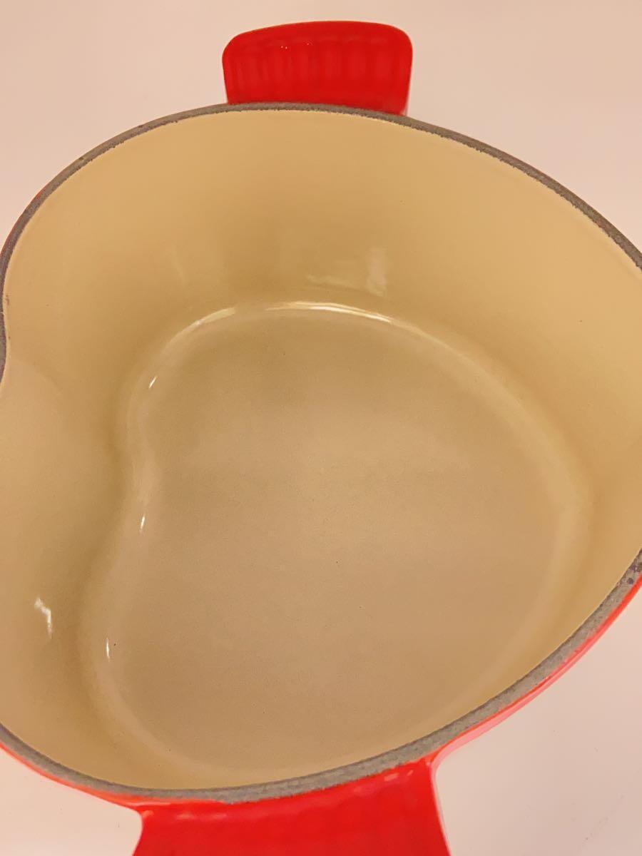 LE CREUSET◆ココット・ダムール 鍋/容量:2L/サイズ:22cm/RED LE CREUSET◆ココット・ダムール 鍋/容量:2L/サイズ:22cm/RED