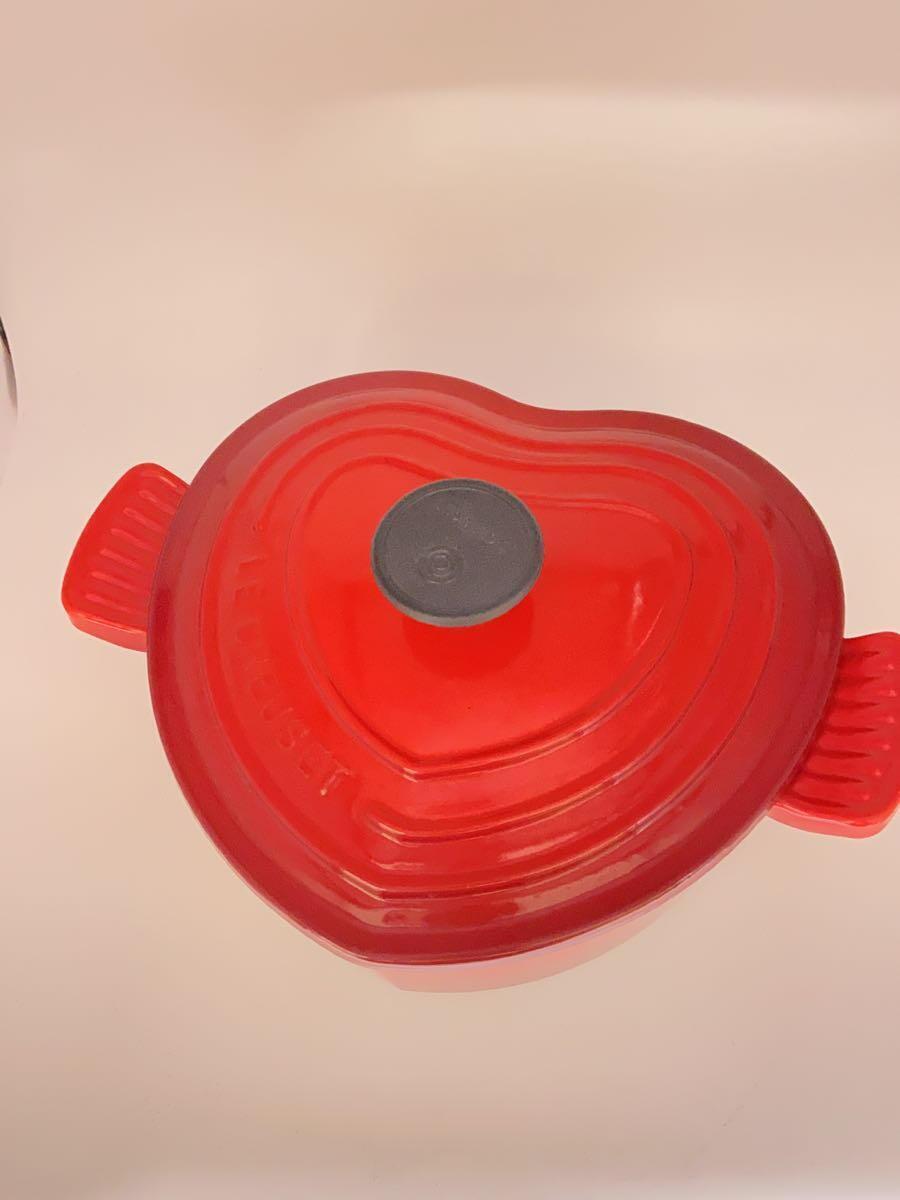 LE CREUSET◆ココット・ダムール 鍋/容量:2L/サイズ:22cm/RED LE CREUSET◆ココット・ダムール 鍋/容量:2L/サイズ:22cm/RED