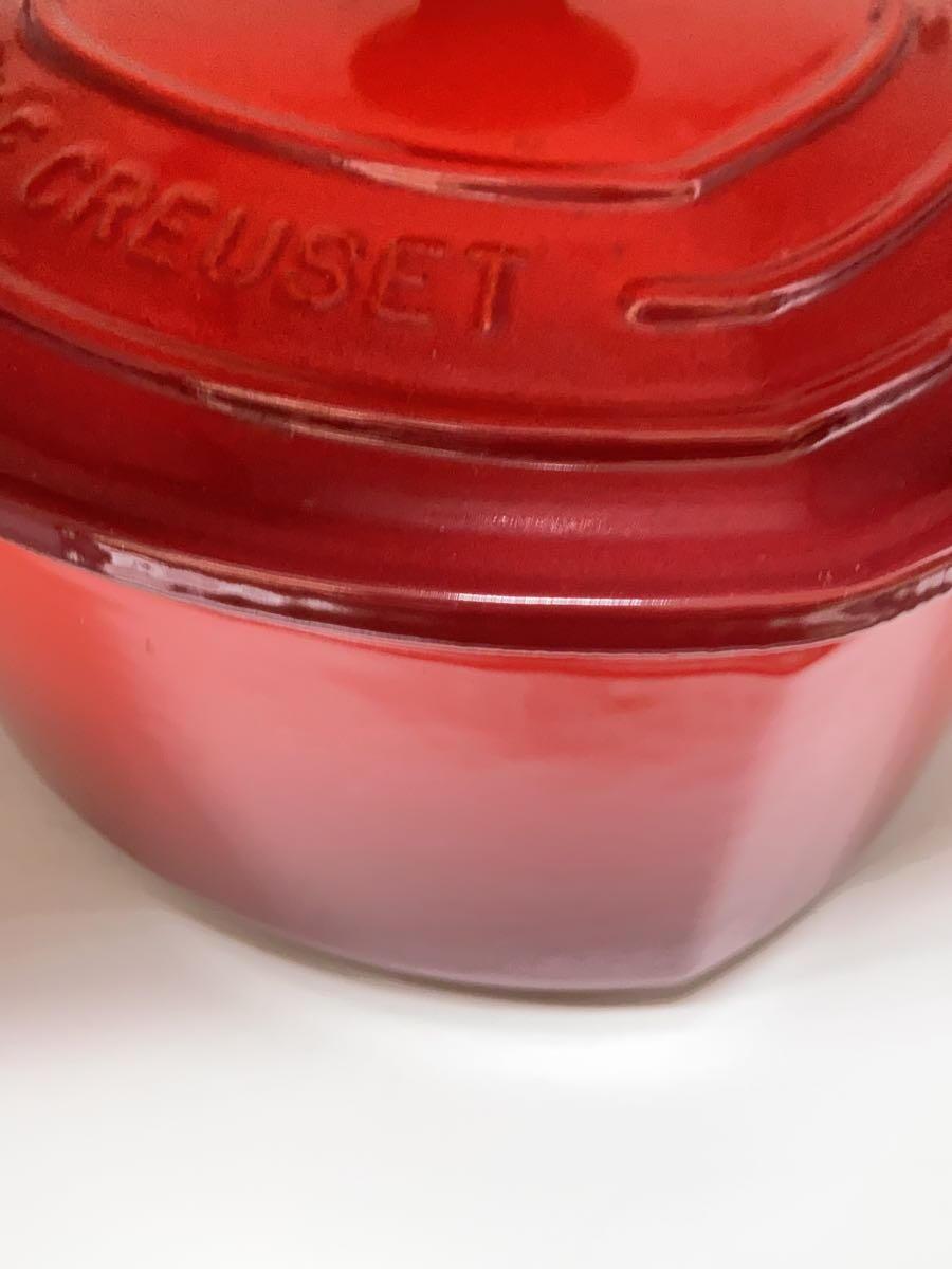 LE CREUSET◆ココット・ダムール 鍋/容量:2L/サイズ:22cm/RED LE CREUSET◆ココット・ダムール 鍋/容量:2L/サイズ:22cm/RED