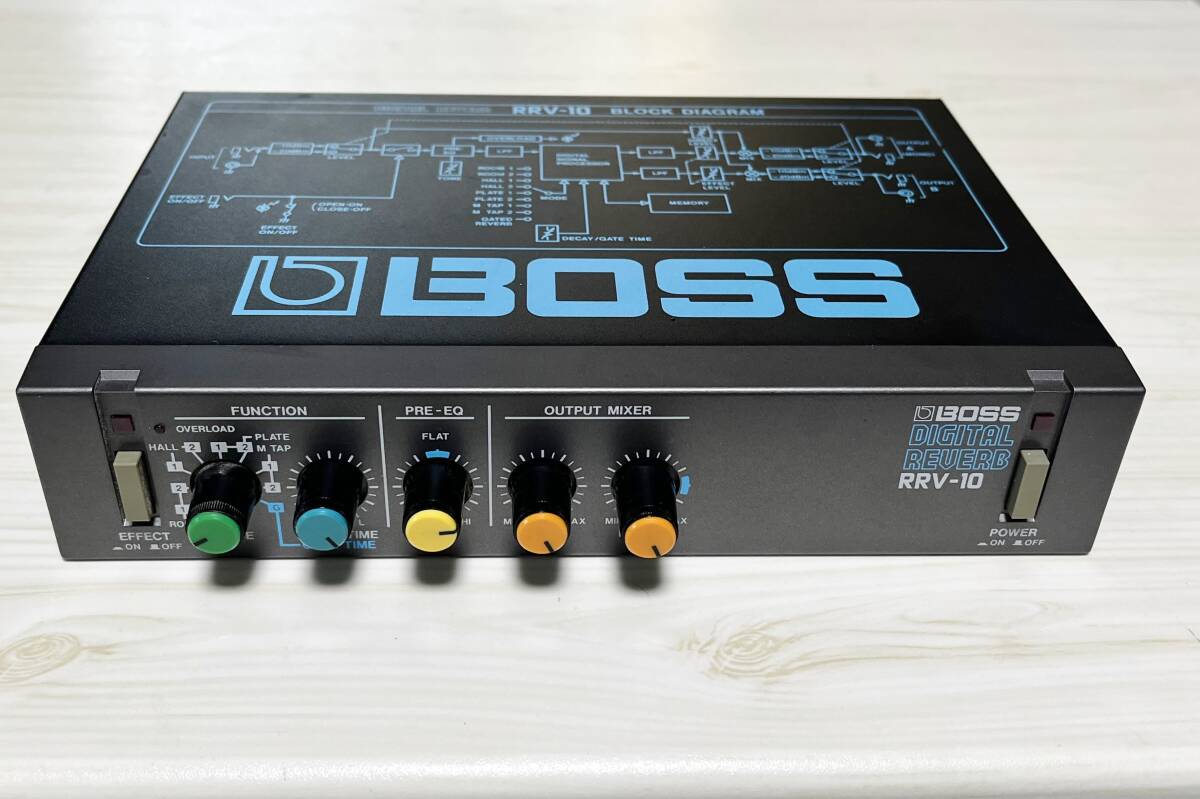 BOSS RRV-10 DIGITAL REVERB（中古）【楽器検索デジマート】