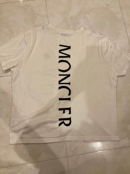 美品】モンクレール MONCLER 半袖Tシャツ ホワイト