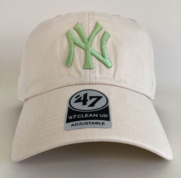 【新品】47ブランド MLB NY ヤンキース クリーンナップ (ナチュラル)