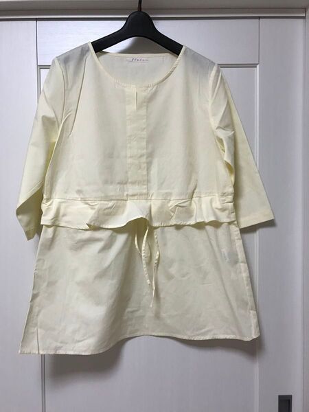赤字在庫処分 ショップチャンネル フレア 上質ブラウス L