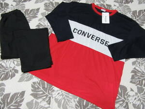  Converse *CONVERSE long sleeve pyjamas * navy 140