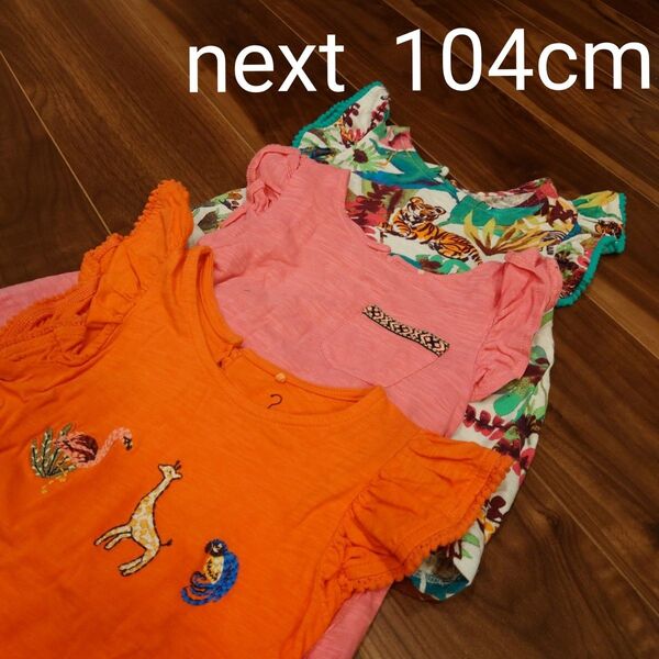 next 3-4yrs 104cm Tシャツ3枚セット