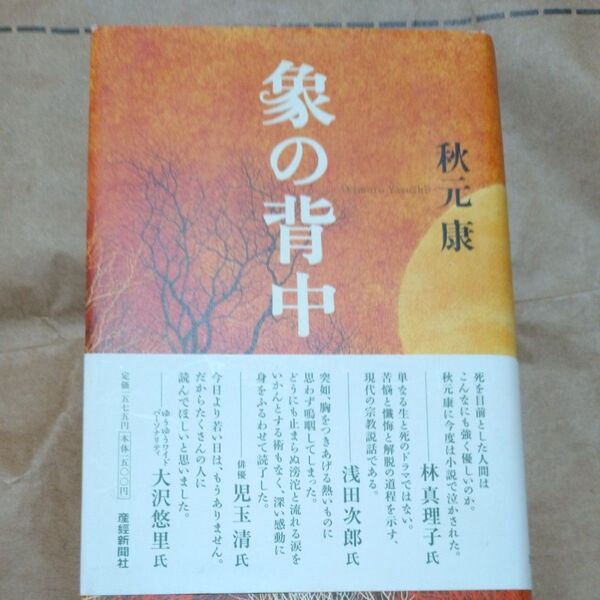 象の背中 秋元康/著