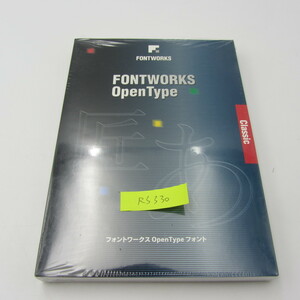 NA-220●中古/FontWorks OpenType Classic フォントワークス　OpenTypeフォント/FOT-ユトリロ Pro-DB/macintosh/mac os