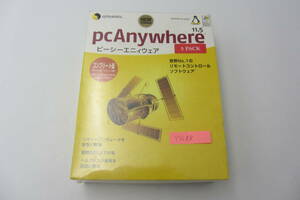 YSS88●新品●Symantec PcAnyWhere ピーシーエニィウェア 5 PACK 11.5 リモートコントロール コンプリート版