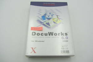 YSS107* new goods unopened *DocuWorks document handling software 6.0 Japanese edition For windows 1 license basis pack 