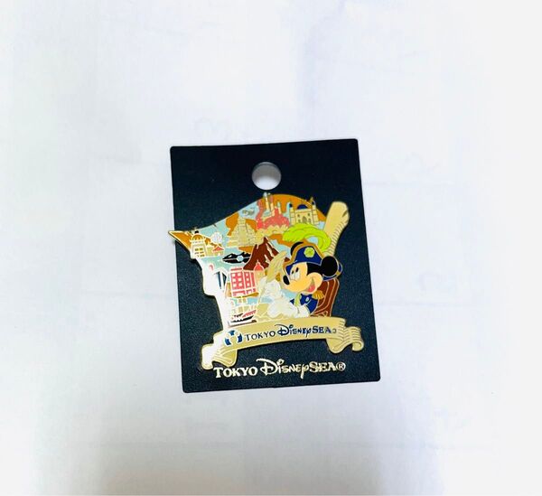 ディズニー ミッキー 提督 ディズニーシー ピンバッチ ピンバッジ
