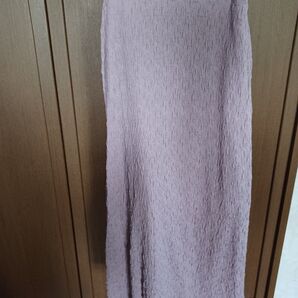 【スカート】お値下げしました!! GU くすみパープル