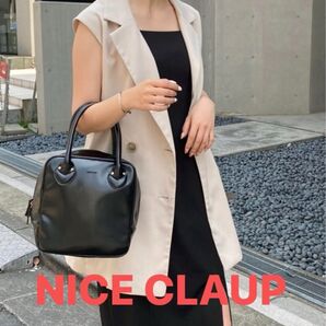 ナイスクラップ NICECLAUP セットアップ ジレ ショーパンツ ジレ ジャケット トレンチコート ベージュ コート ベスト