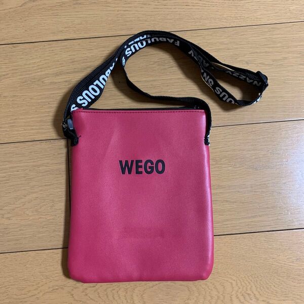 WEGO サコッシュ ショルダーバッグ ポシェット