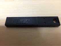 〔新品〕OLFA オルファ カッターナイフ替刃　10枚入り　0.5厚　1.8cm　黒刃_画像4