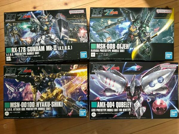 ガンダム ガンプラ バンダイ 未組立 HGUC HG 百式 ディジェ マークII キュベレイ まとめ 送料無料