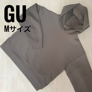 GU 薄手 パーカー レディース