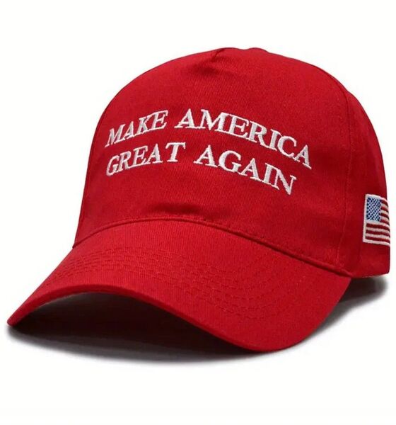 ☆2016年・2024年 MAKE AMERICA GREAT AGAIN (MAGA)レッドキャップ【新品未使用】