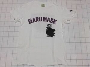 ◆Tシャツ 半袖 サイズ(S) FIGHTING Laundry(ランドリー)WARU MASK(悪マスク) ウラ(裏)ンドリー◆古着 U.S.A製 同梱可 FLDY DARK