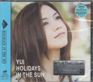 [ new goods * prompt decision CD]YUI/HOLIDAYS IN THE SUN f1222