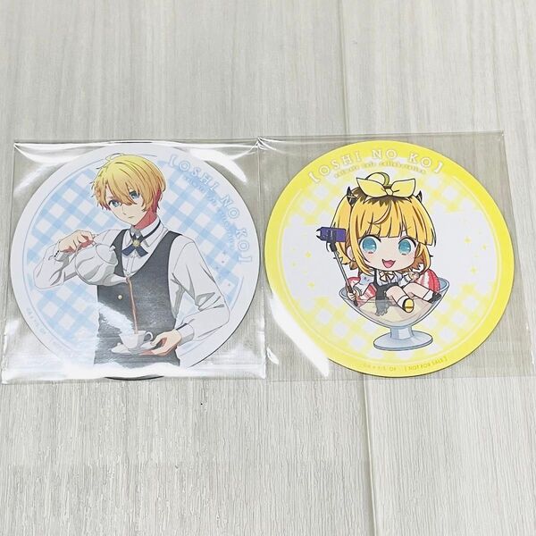 推しの子 コラボ カフェ アニメイト 特典 コースター アクア memちょ oshi no ko 限定