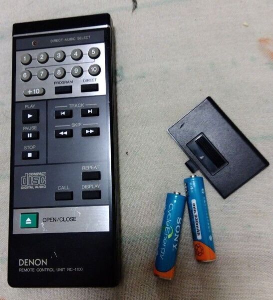 CDプレーヤー用 リモコン DENON デノン