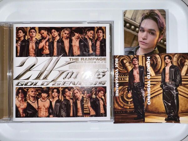 THERAMPAGE 24Karats GOLD GENESIS CD 与那嶺瑠唯 吉野北人