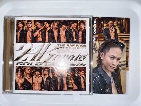 THERAMPAGE 24Karats GOLD GENESIS CD 岩谷翔吾