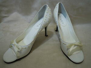DIANA Diana открытый tu дизайн лента туфли-лодочки размер 23.0cm сделано в Японии 