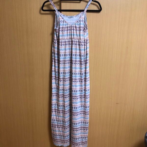 UNIQLO ロングワンピース ワンピース ユニクロ キャミワンピ