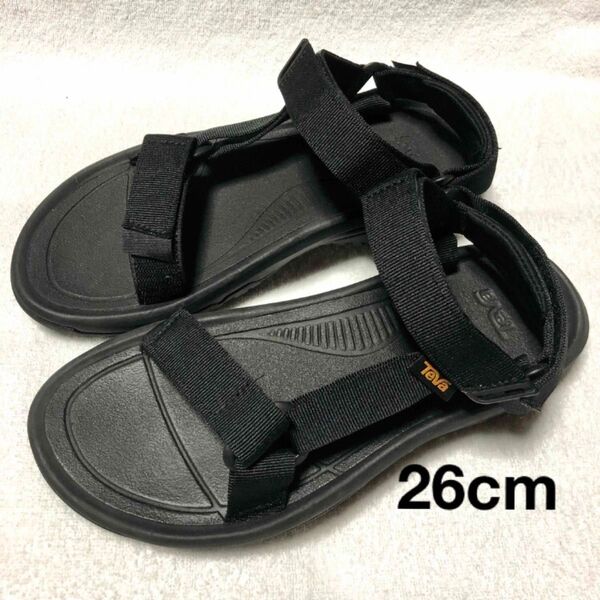 新品☆ TEVA メンズ サンダル ハリケーン XLT2 ブラック 26.0cm